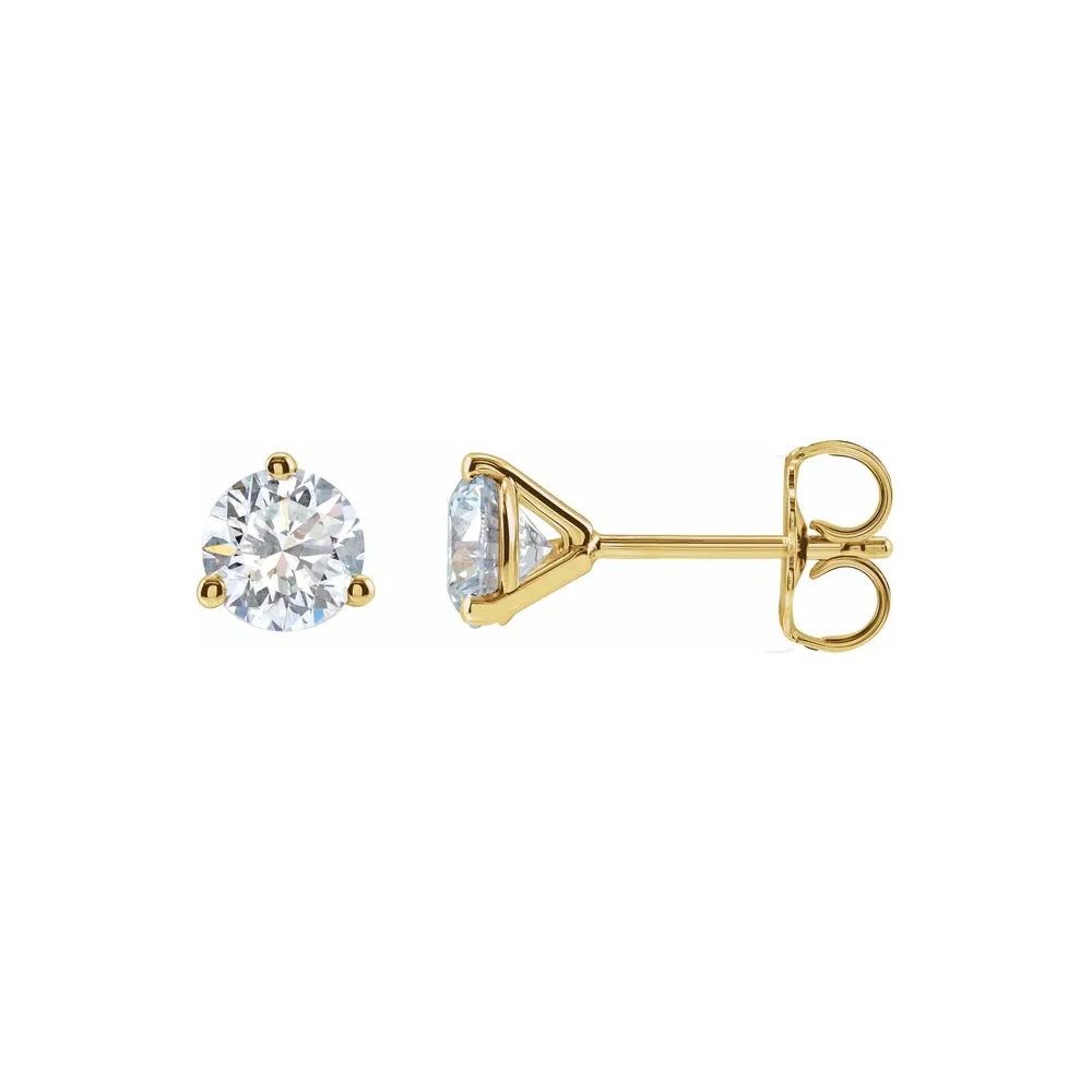 Diamond Martini Studs