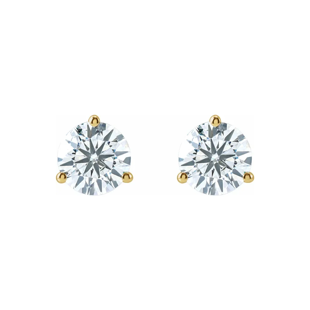Diamond Martini Studs