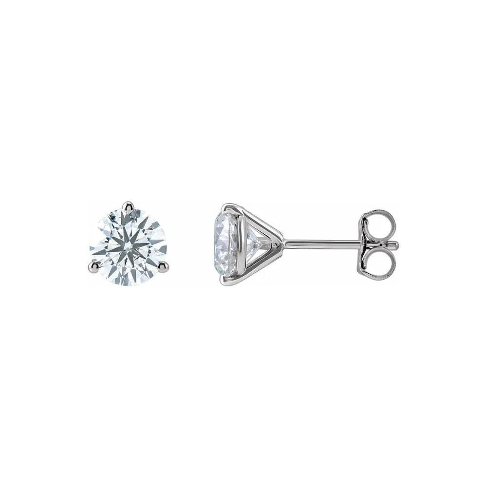 Diamond Martini Studs