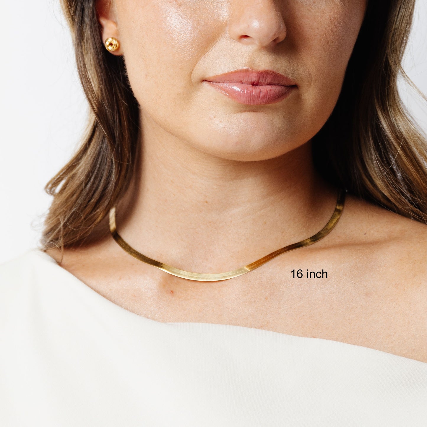 Flexible Herringbone Necklace