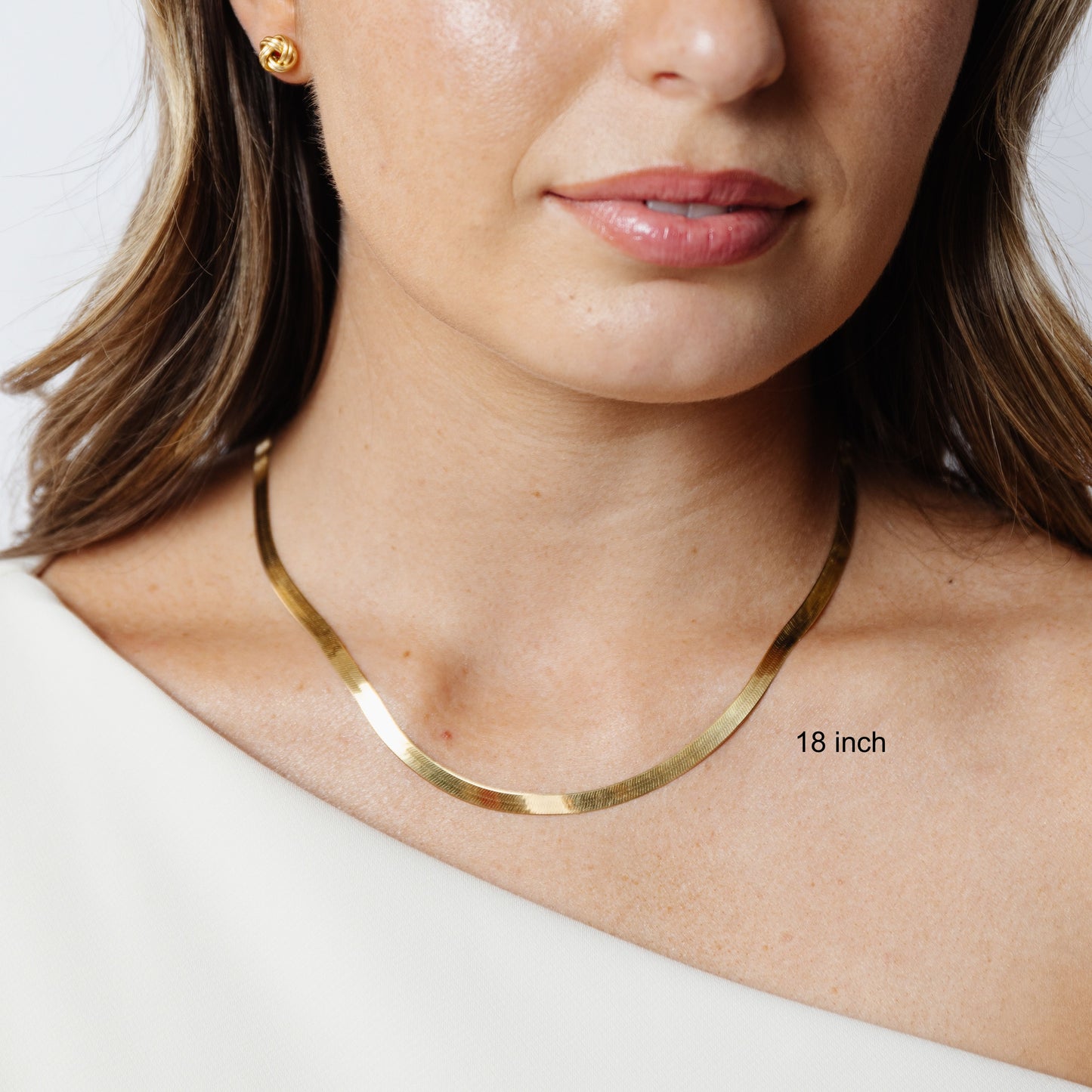 Flexible Herringbone Necklace