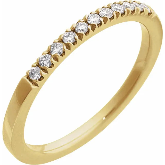 14K Gold Stackable Birthstone Rings