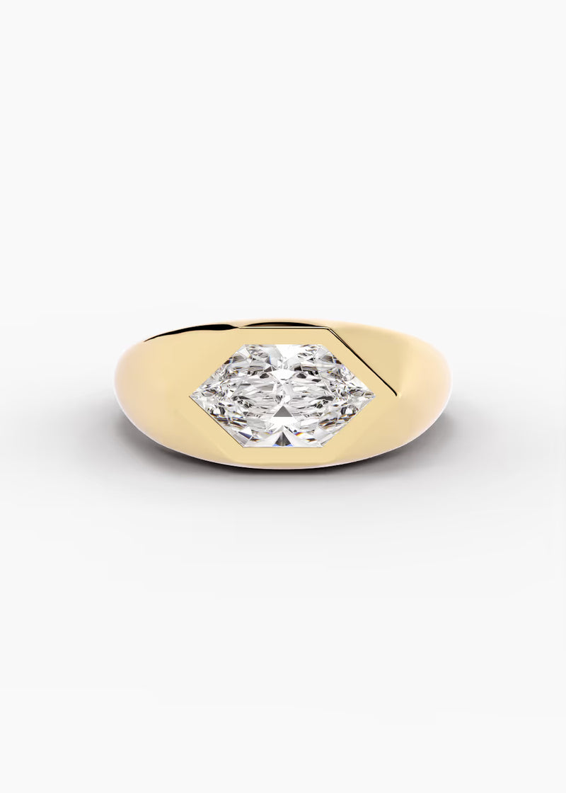 The Origin · Dutch Marquise Brilliant — YG