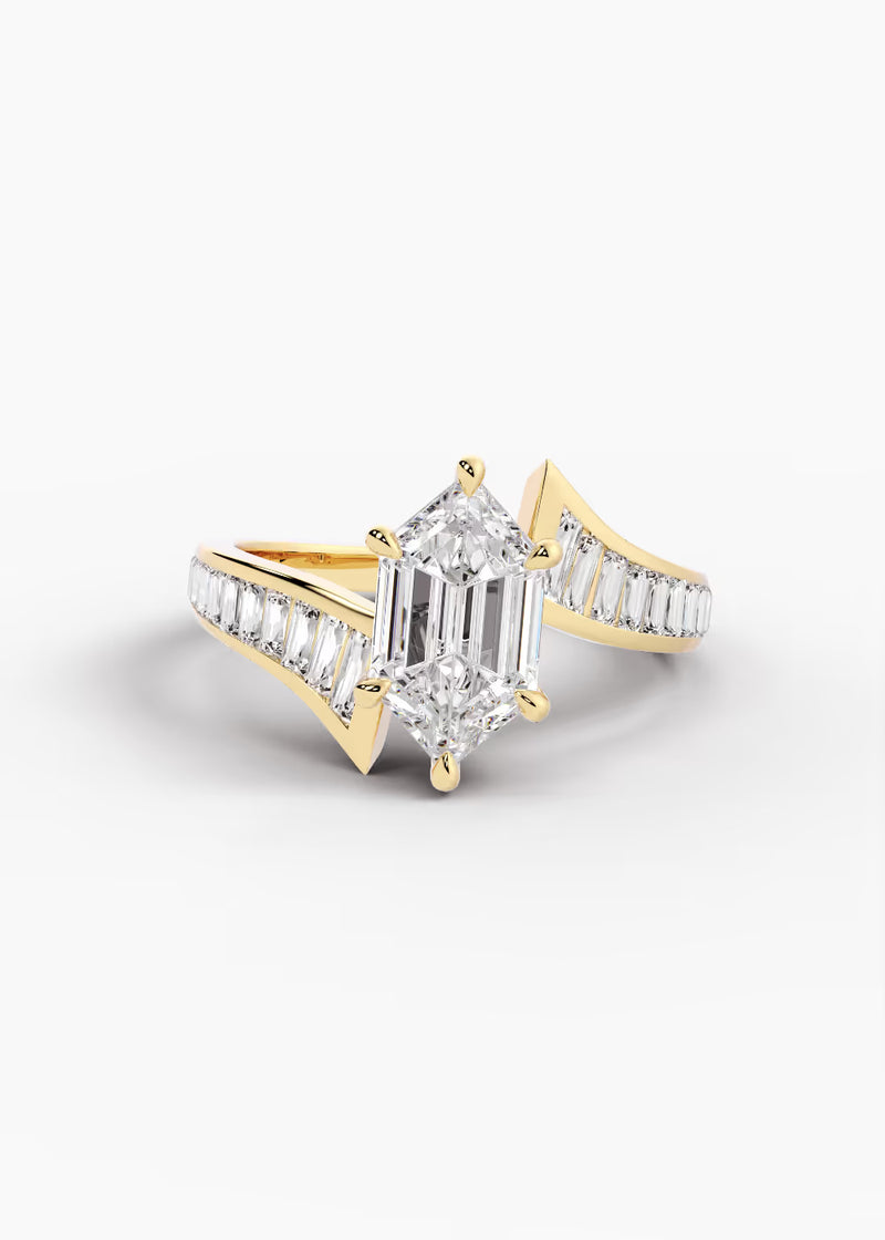 The Rivulet · Dutch Marquise Brilliant — YG