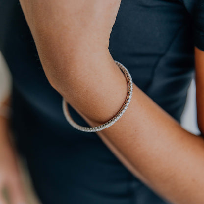 Flexible Diamond Bangle