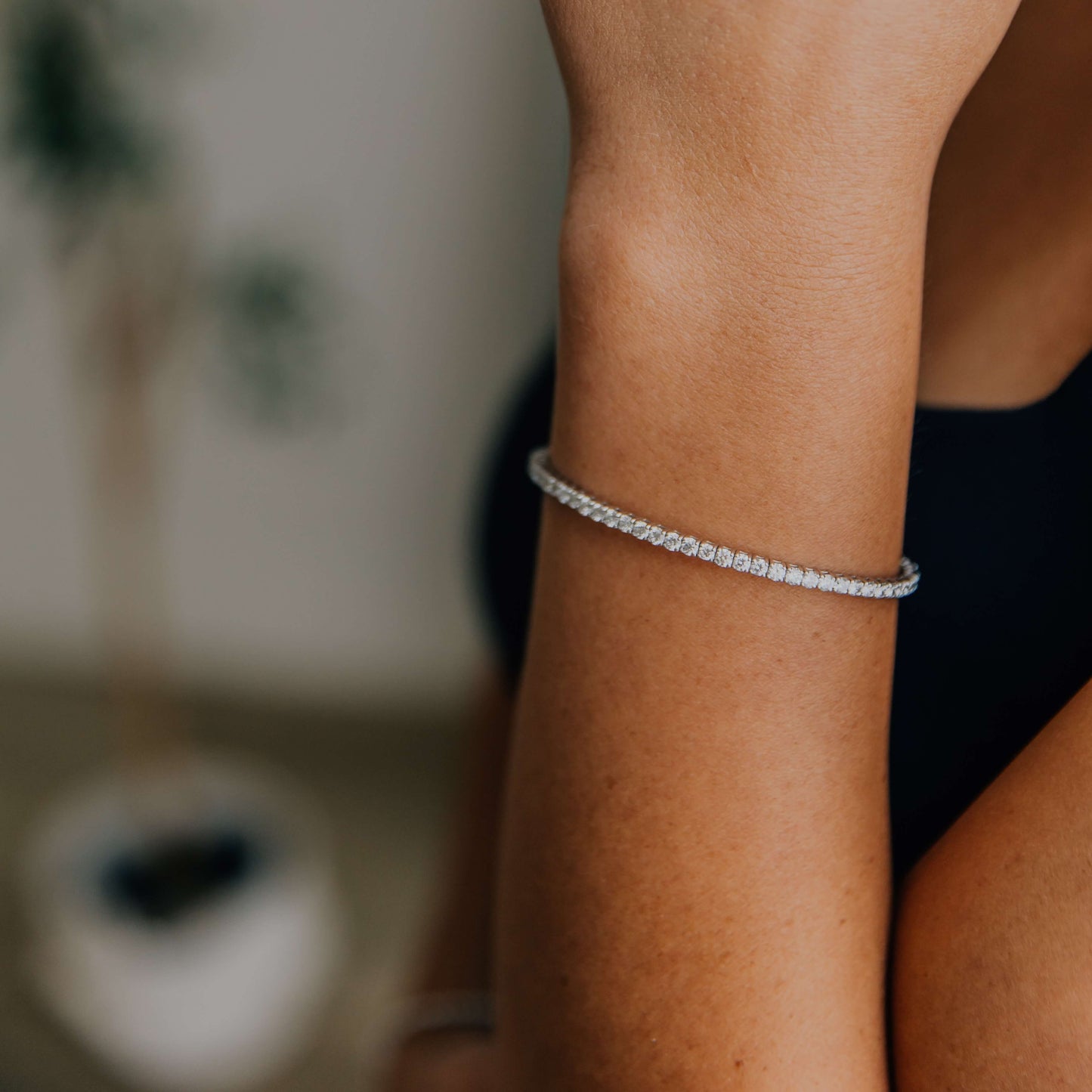 Flexible Diamond Bangle