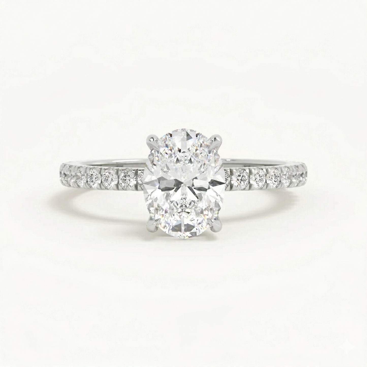 Gemma 1 Carat Moissanite Ring