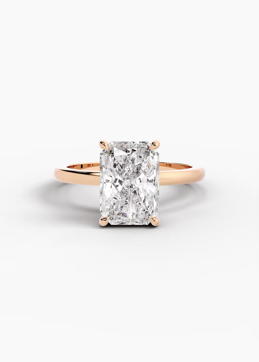 RG: The Aura · Radiant — rose gold view 1