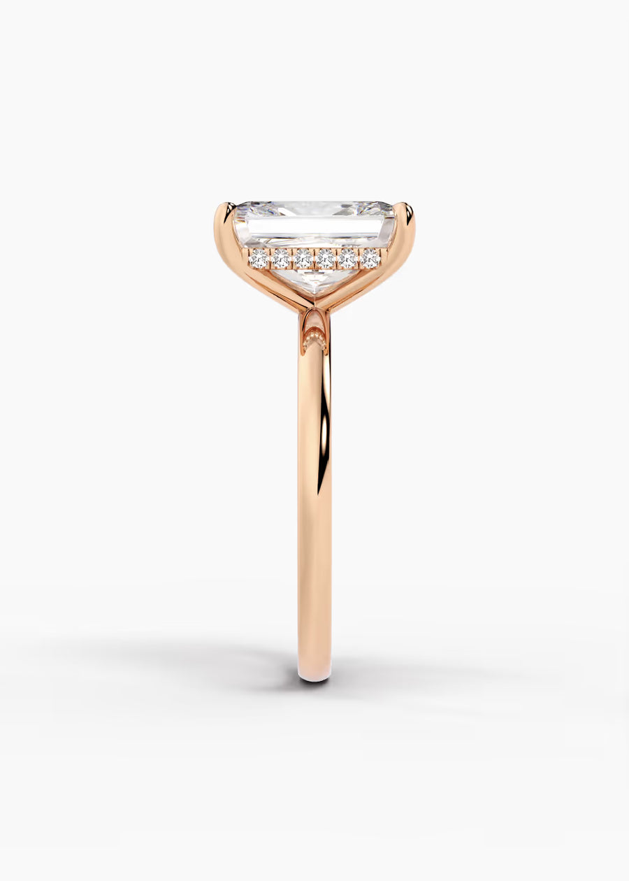 RG: The Aura · Radiant — rose gold view 3
