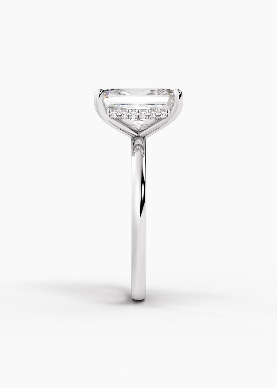 WG: The Aura · Radiant — white gold view 3