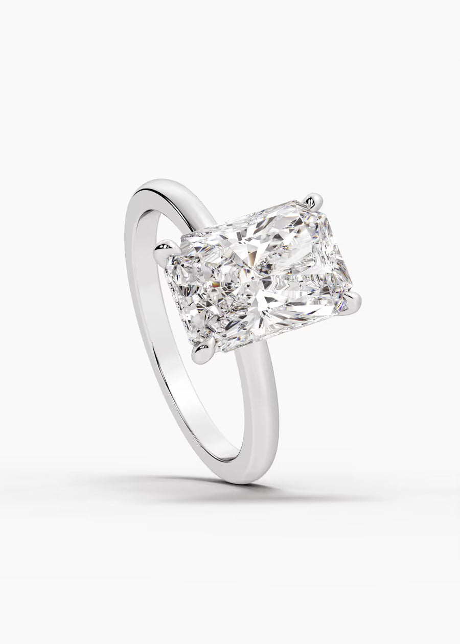 WG: The Aura · Radiant — white gold view 4