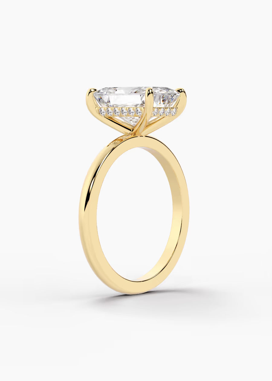 YG: The Aura · Radiant — yellow gold view 2