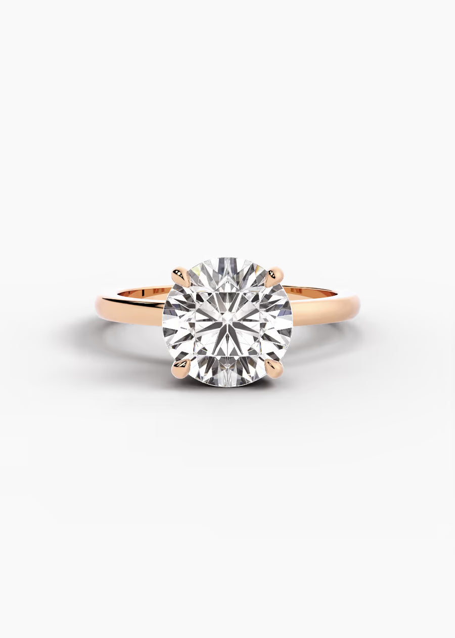 RG: The Aura · Round — rose gold view 1