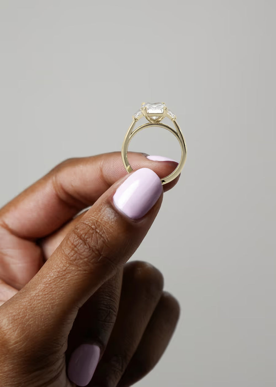 YG: The Axis Radiant Yellow Gold Hand 3