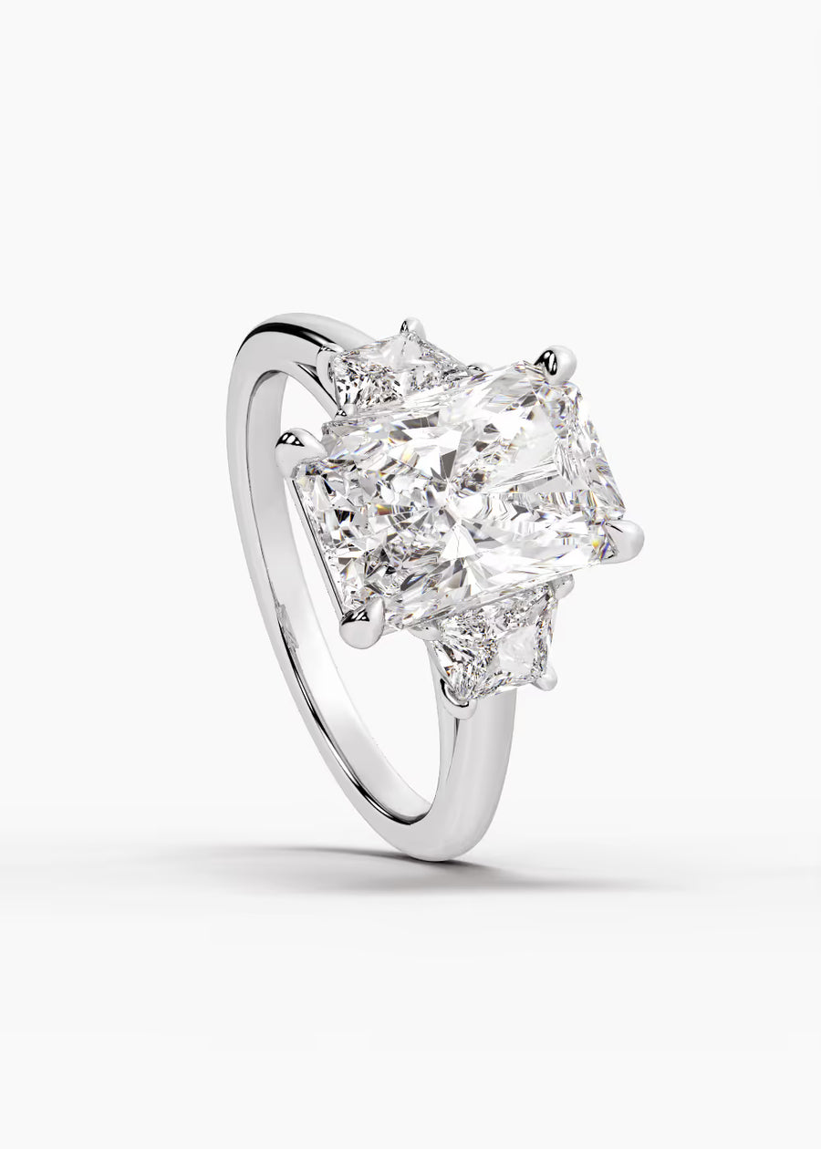 WG: The Axis · Radiant — white gold view 4