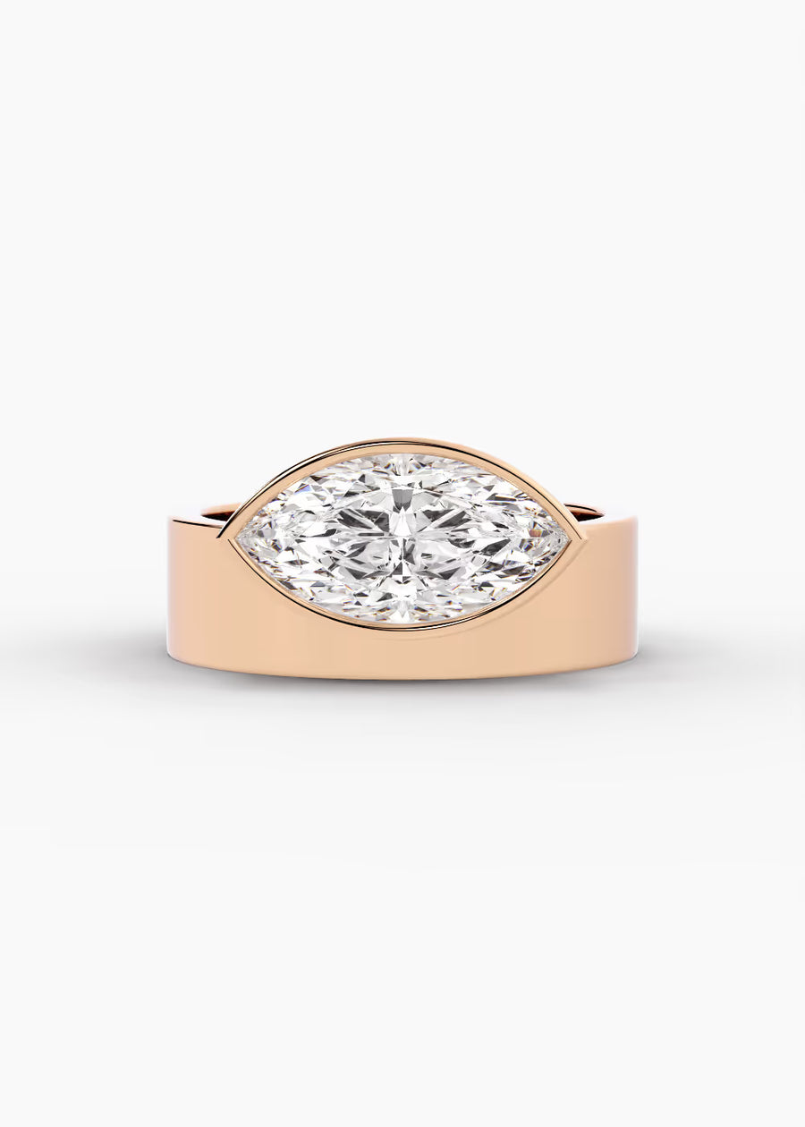 RG: The Drift · Marquise — rose gold view 1