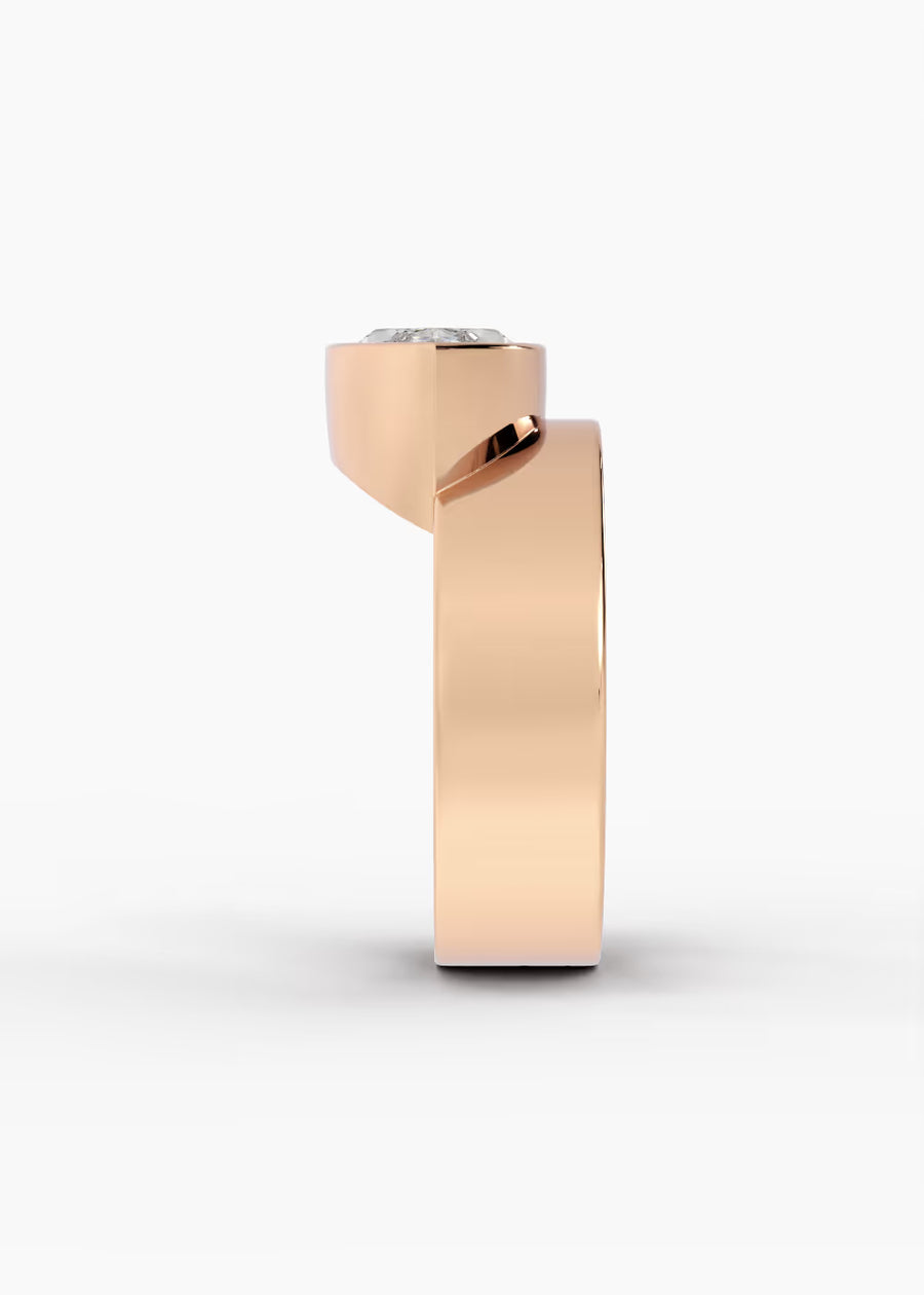 RG: The Drift · Marquise — rose gold view 3
