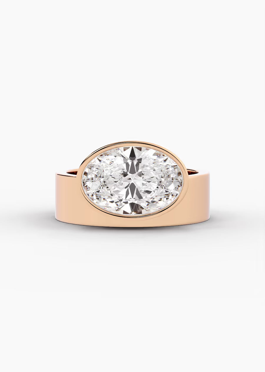 RG: The Drift · Oval — rose gold view 1