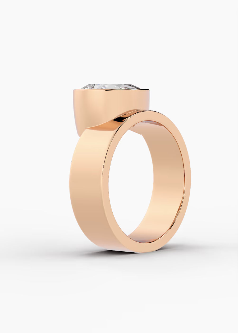 RG: The Drift · Pear — rose gold view 2