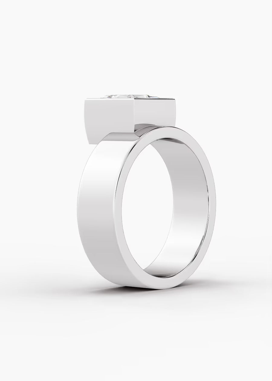 WG: The Drift · Princess — white gold view 2
