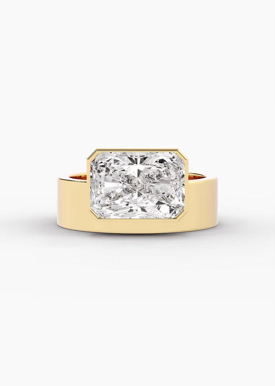 YG: The Drift · Radiant — yellow gold view 1