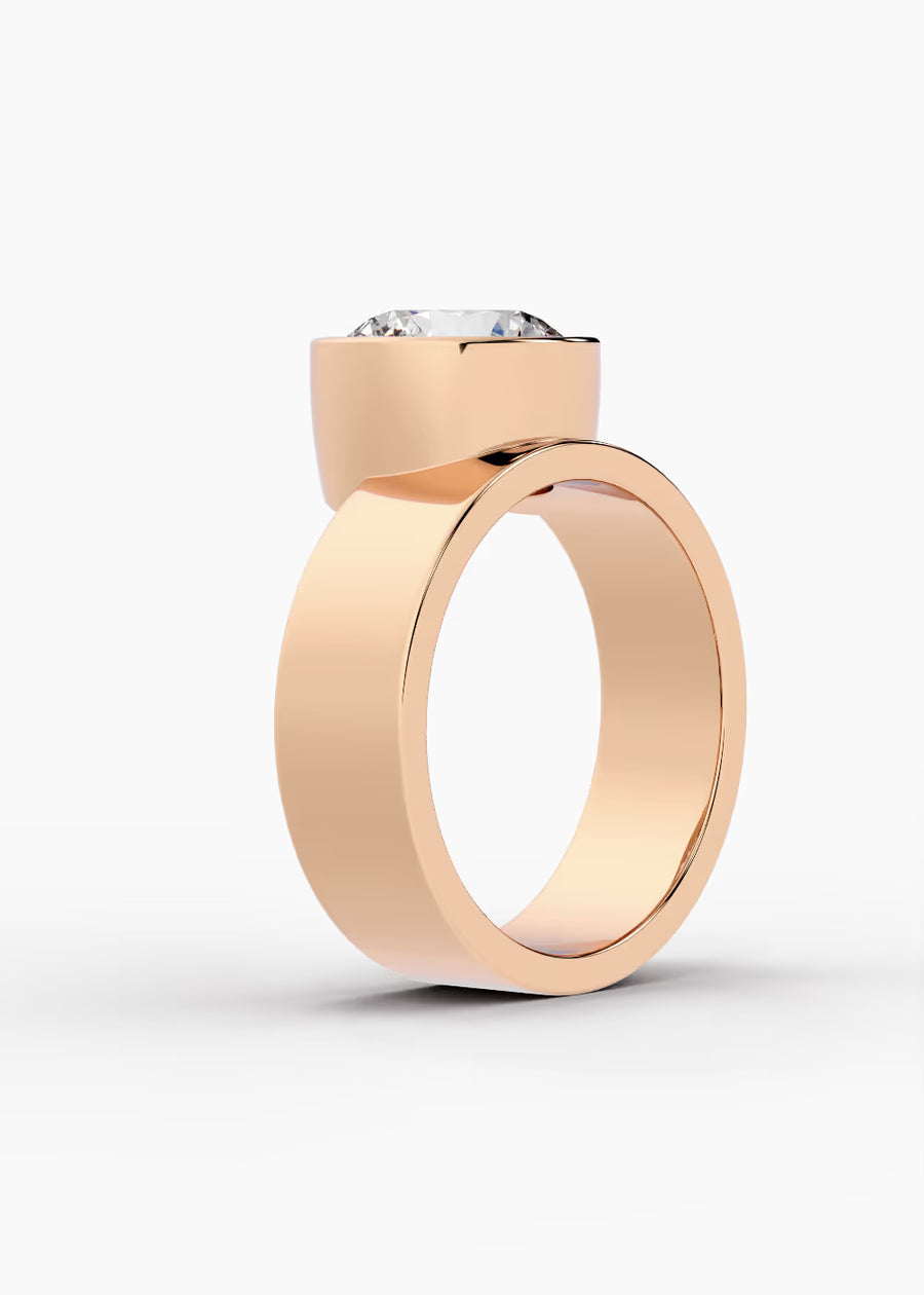 RG: The Drift · Round — rose gold view 2
