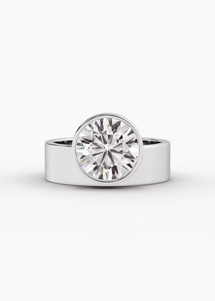 WG: The Drift · Round — white gold view 1