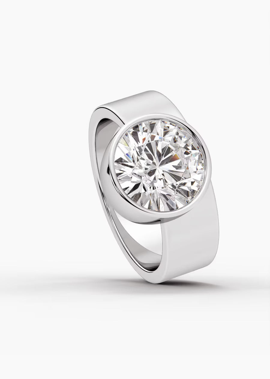 WG: The Drift · Round — white gold view 4
