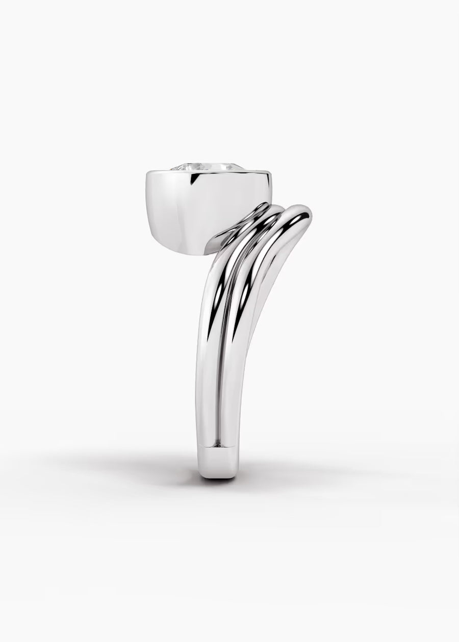 WG: The Dune · Pear — white gold view 3