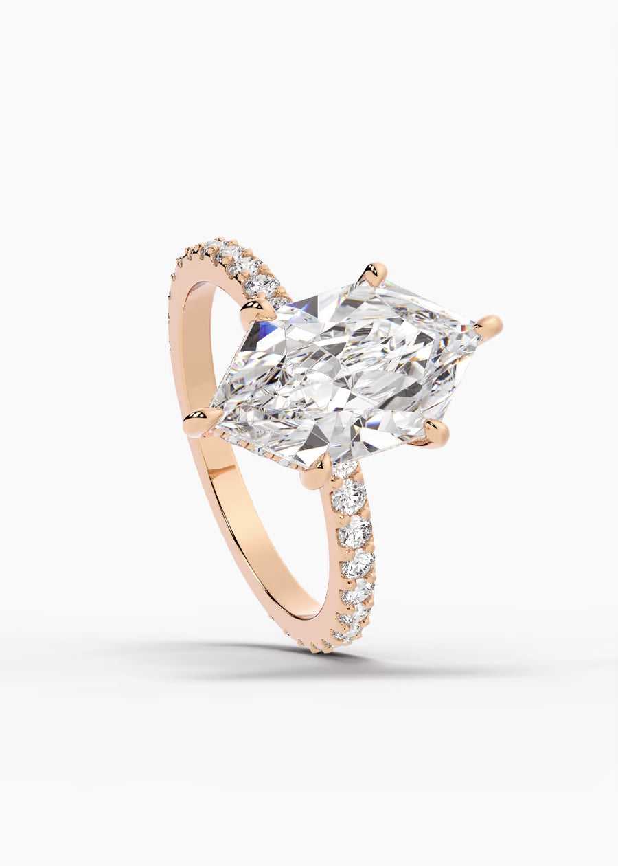RG: The Ever · Dutch Marquise Brilliant — rose gold view 4