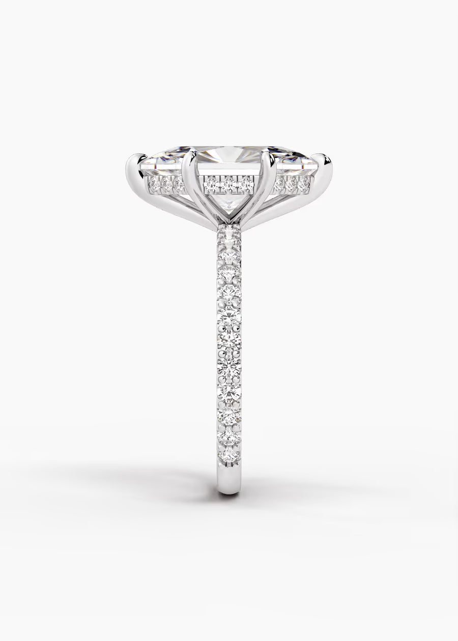 WG: The Ever · Dutch Marquise Brilliant — white gold view 3