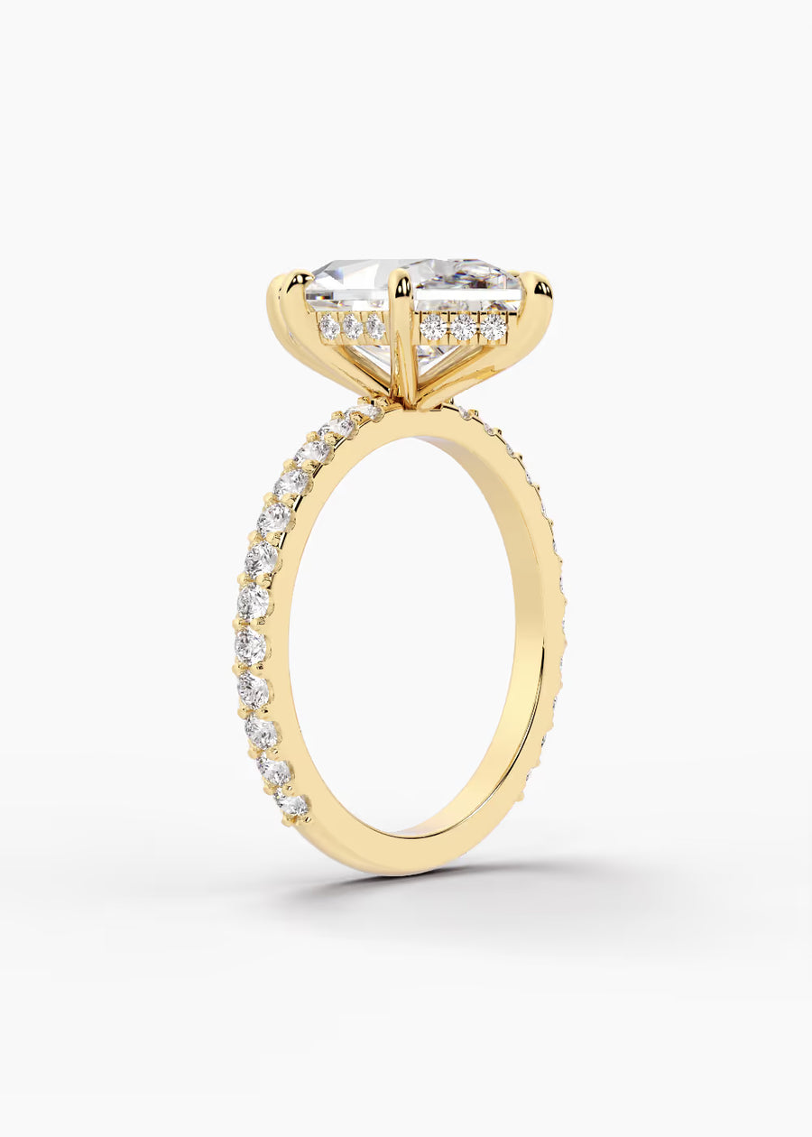 YG: The Ever · Dutch Marquise Brilliant — yellow gold view 2