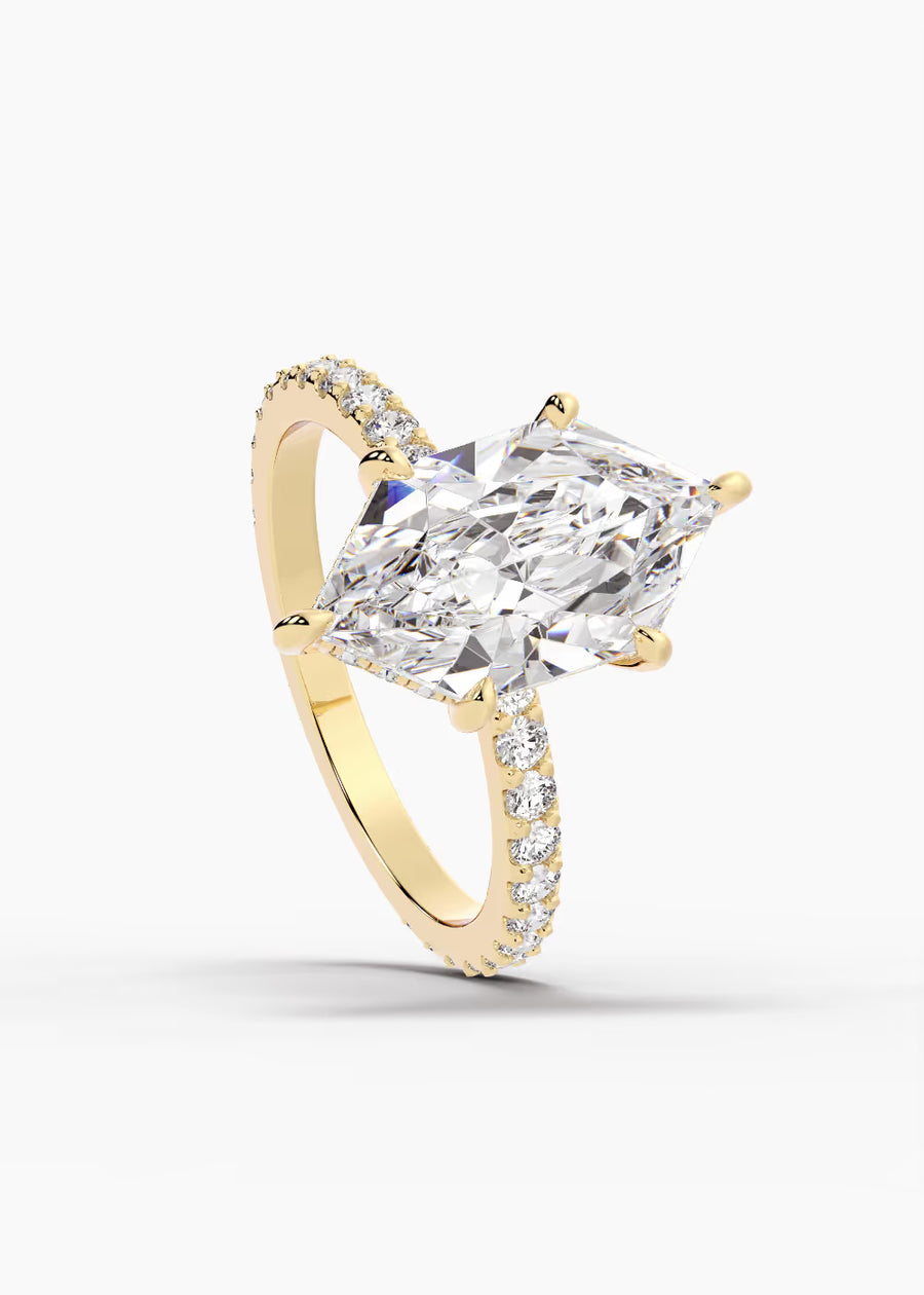 YG: The Ever · Dutch Marquise Brilliant — yellow gold view 4