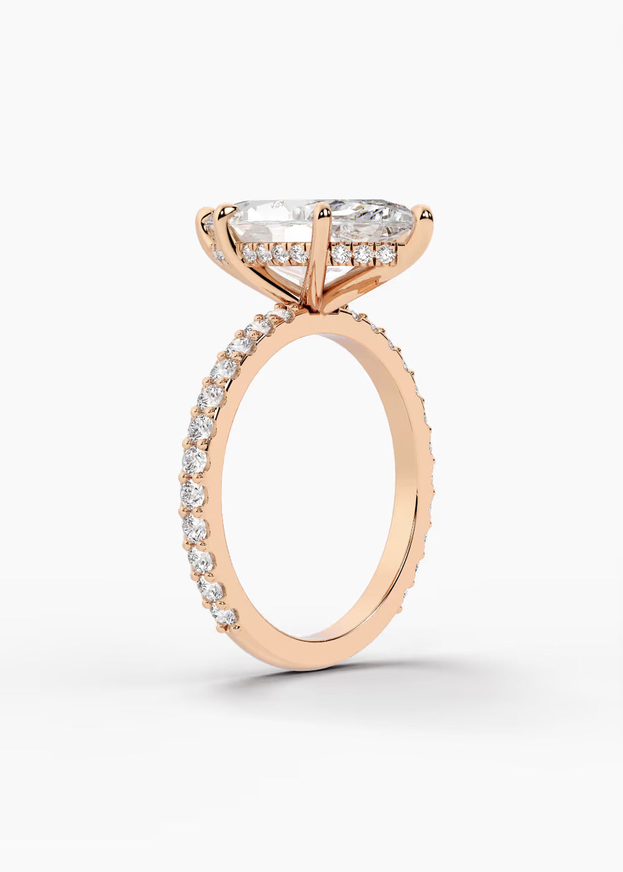 RG: The Ever · Marquise — rose gold view 2