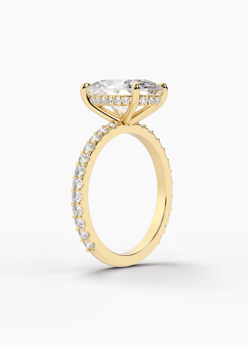 The Ever · Oval — YG detail