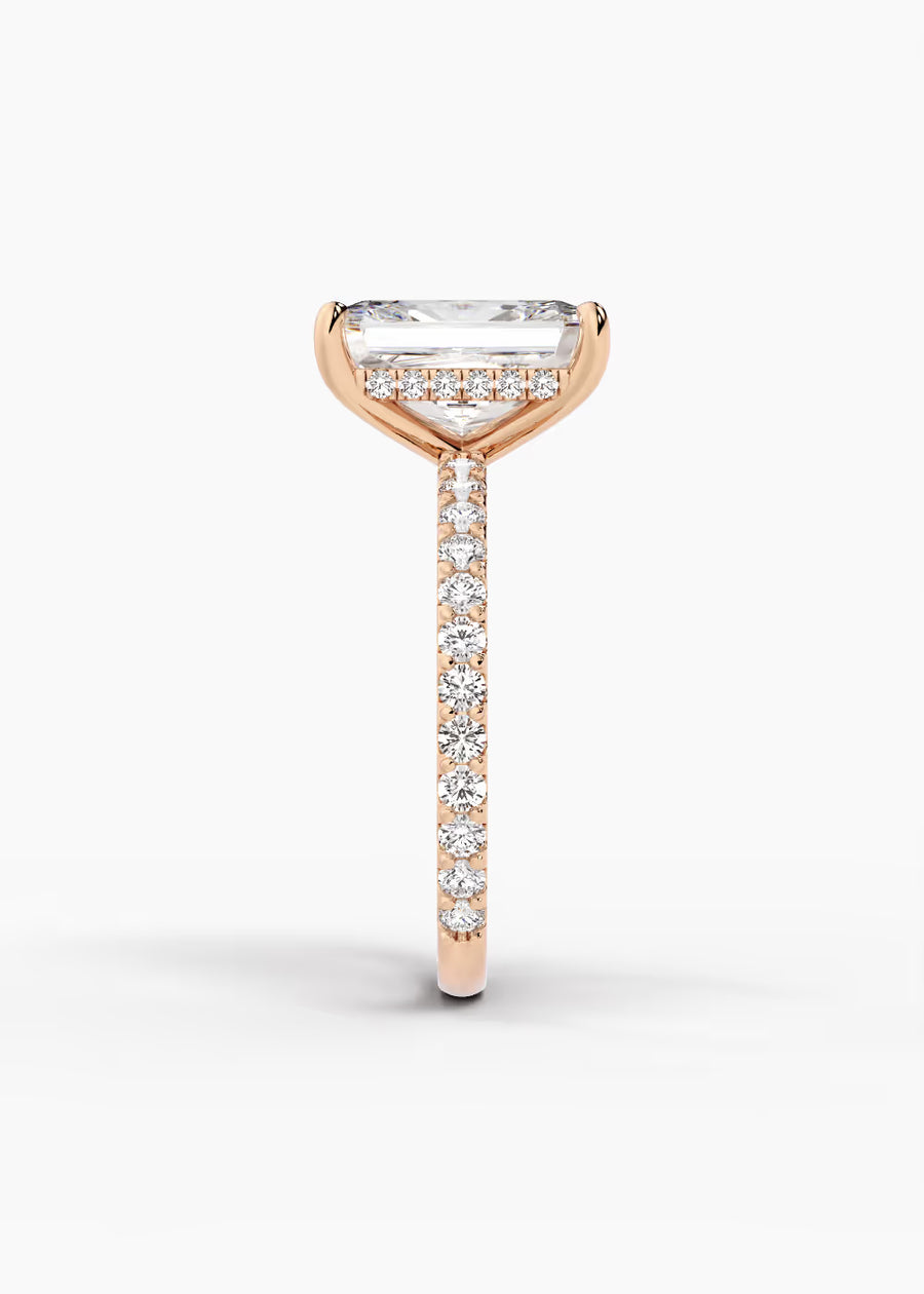 RG: The Ever · Radiant — rose gold view 3
