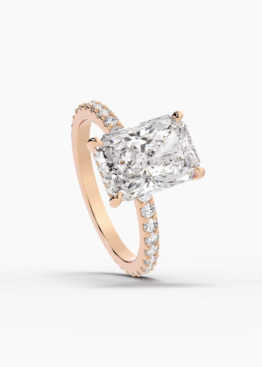 RG: The Ever · Radiant — rose gold view 4