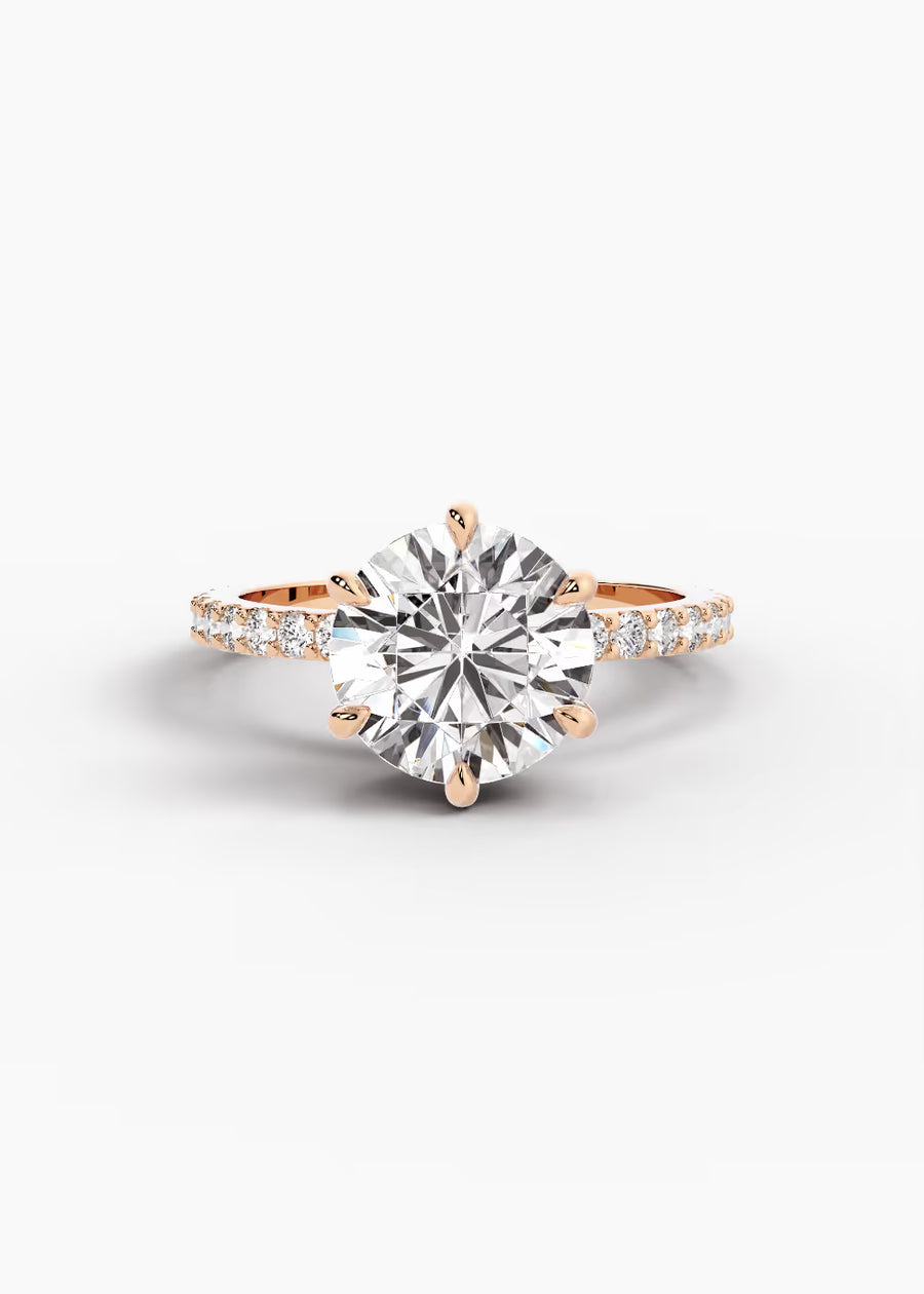 RG: The Ever · Round — rose gold view 1