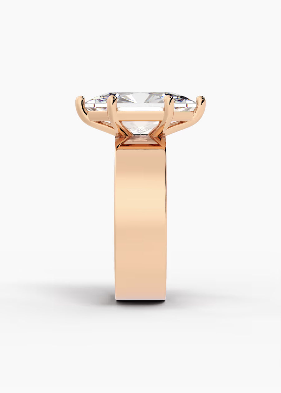 RG: The Foundry · Dutch Marquise Brilliant — rose gold view 3