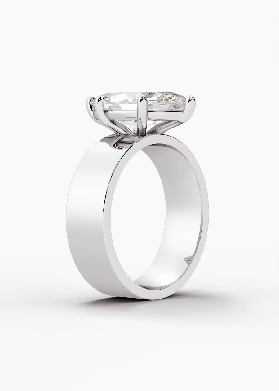WG: The Foundry · Marquise — white gold view 2