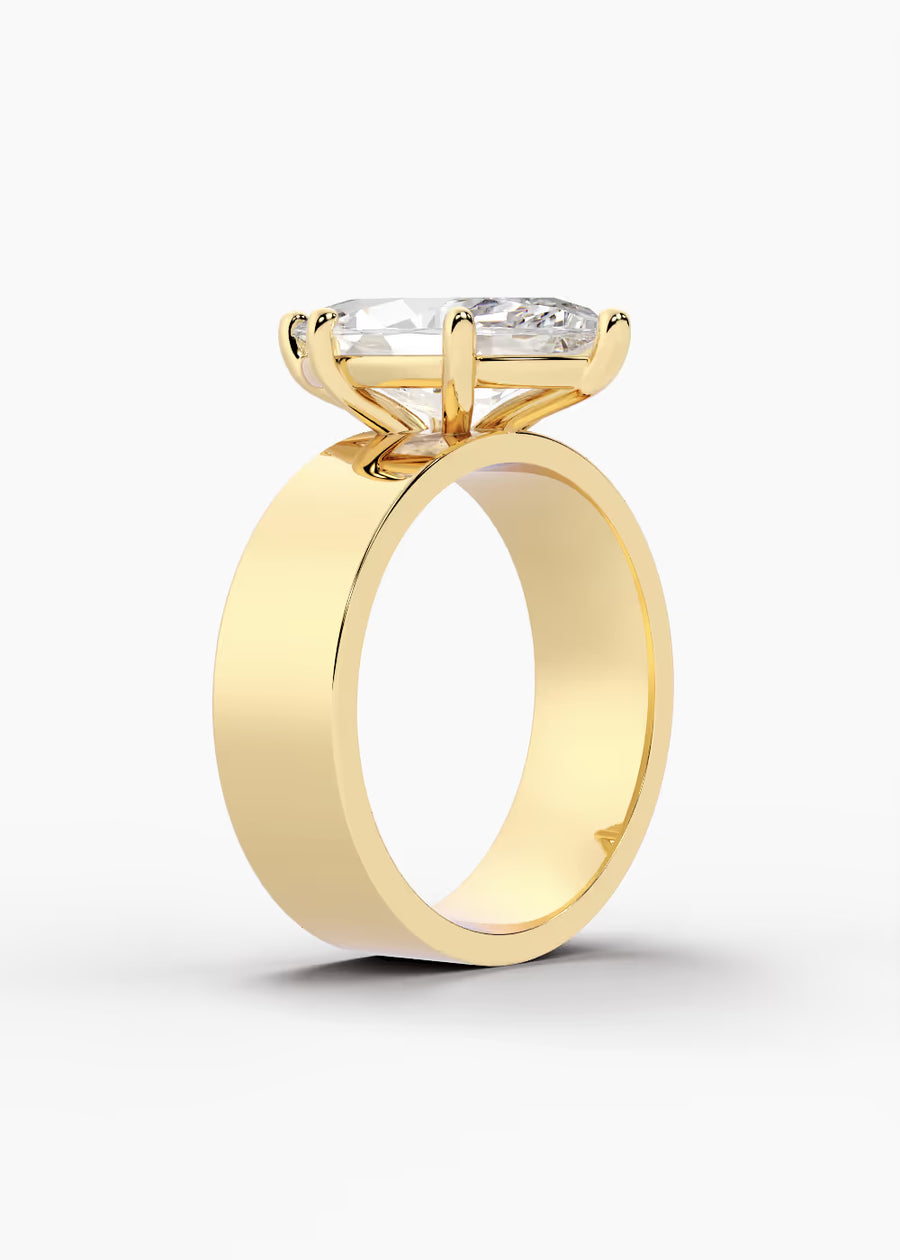 YG: The Foundry · Marquise — yellow gold view 2