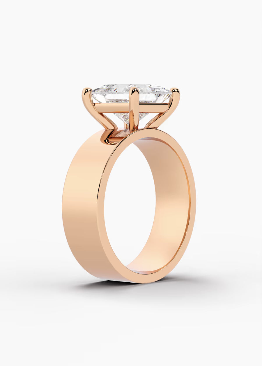 RG: The Foundry · Princess — rose gold view 2