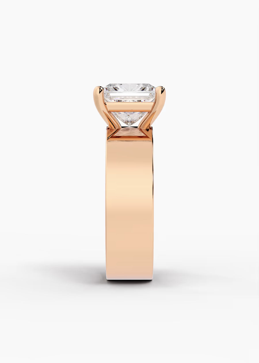 RG: The Foundry · Princess — rose gold view 3
