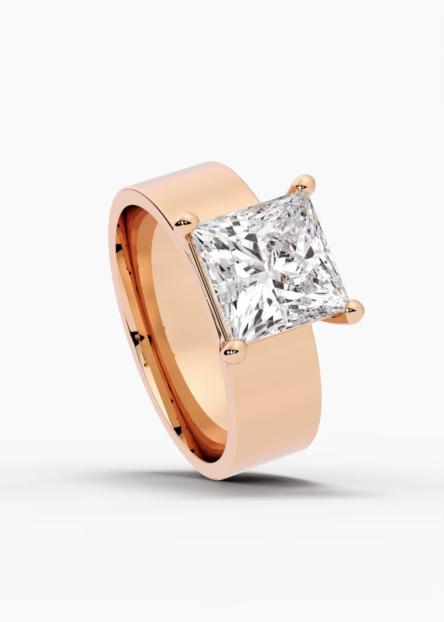 RG: The Foundry · Princess — rose gold view 4