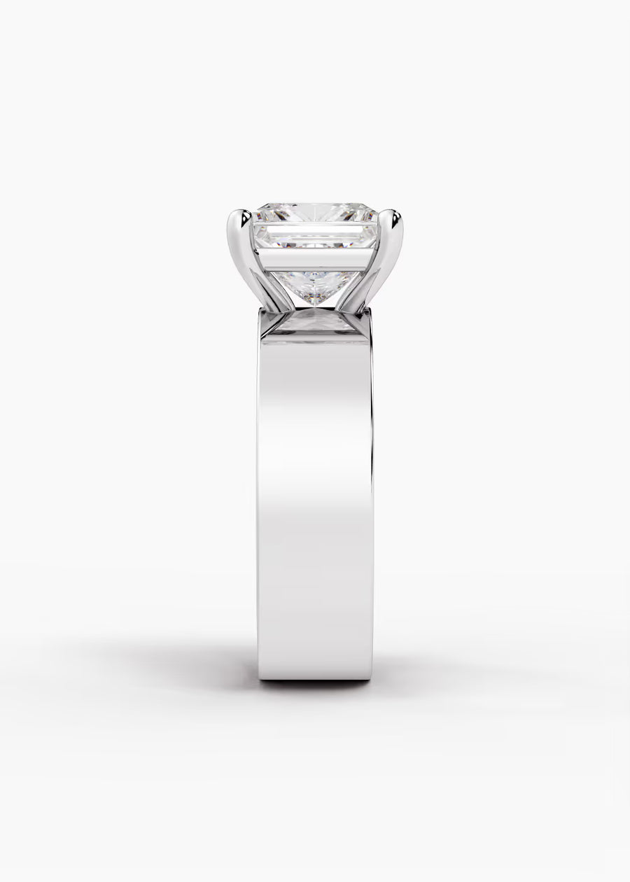 WG: The Foundry · Princess — white gold view 3