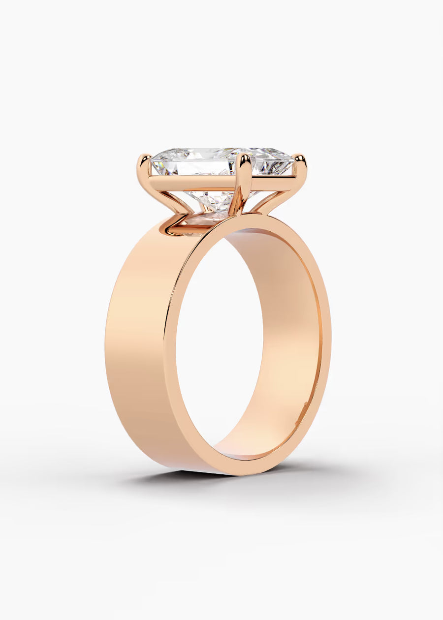 RG: The Foundry · Radiant — rose gold view 2