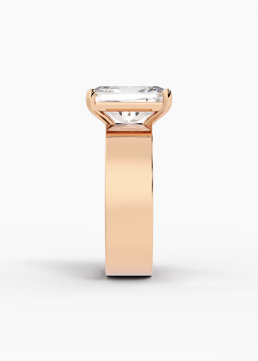 RG: The Foundry · Radiant — rose gold view 3