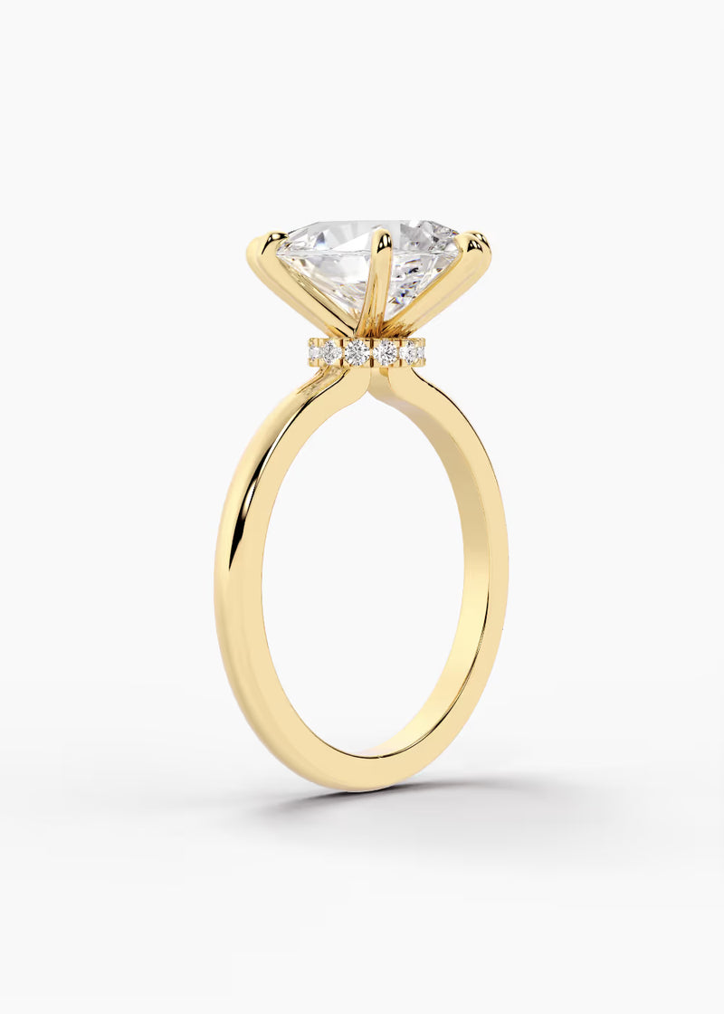 The Keepsake · Pear — YG detail