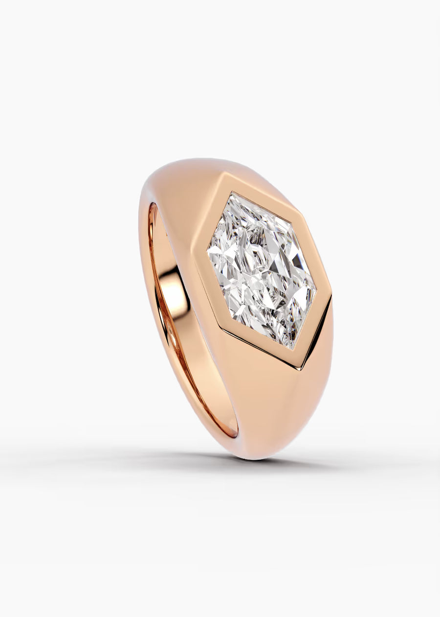RG: The Origin · Dutch Marquise Brilliant — rose gold view 4