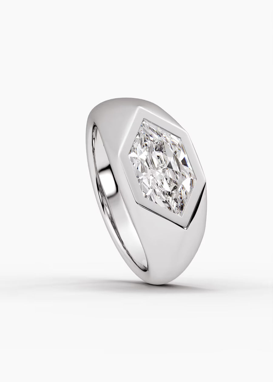 WG: The Origin · Dutch Marquise Brilliant — white gold view 4